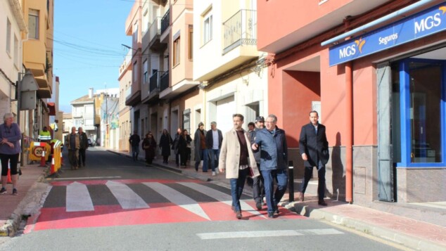 visita del presidente de la diputacion en benitatxell para soluciones viarias