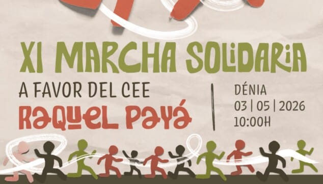 xi marcha solidaria a favor del cee raquel paya