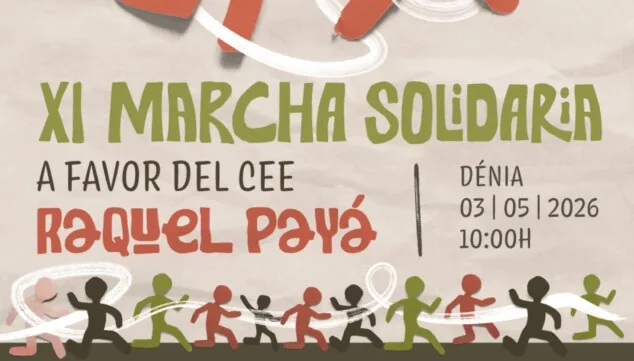 xi marcha solidaria a favor del cee raquel paya