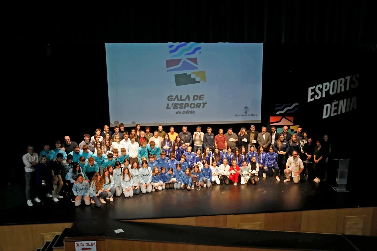 Asistentes a la Gala de l’Esport de Dénia en 2024