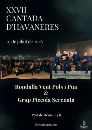 Cartel de la Cantada d’Havaneres 2026