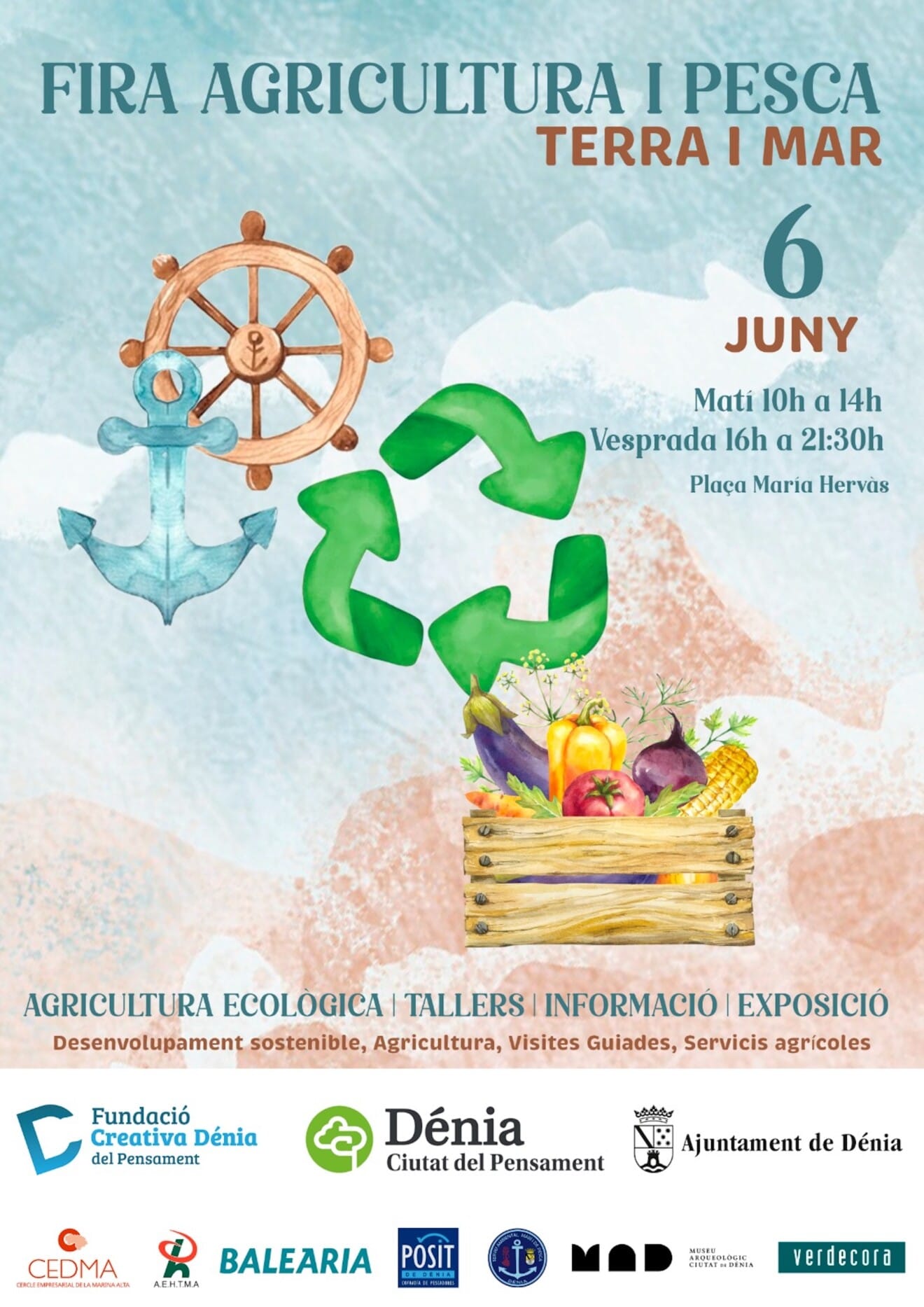Cartel de la nueva fira de Agricultura y Pesca