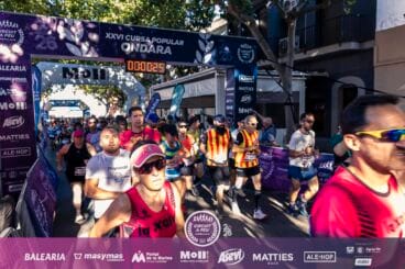 Corredores en una prueba del Circuit a Peu Marina Alta