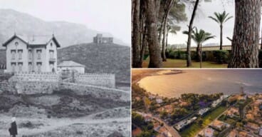 entre villas de tres millones y suites junto al mar