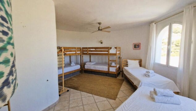 espacio de sobra para tus vacaciones en grupo