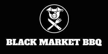 Logo recomendado BLACK MARKET BBQ