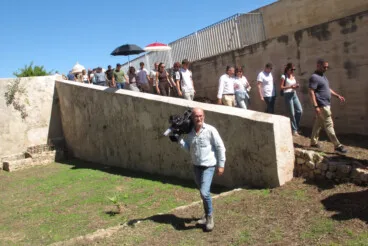Pilar Bernabé visita el Castell de Dénia tras la rehabilitación (15)
