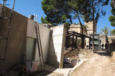 Pilar Bernabé visita el Castell de Dénia tras la rehabilitación (21)