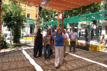 Pilar Bernabé visita el Castell de Dénia tras la rehabilitación (28)
