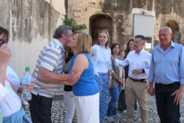 Pilar Bernabé visita el Castell de Dénia tras la rehabilitación (35)