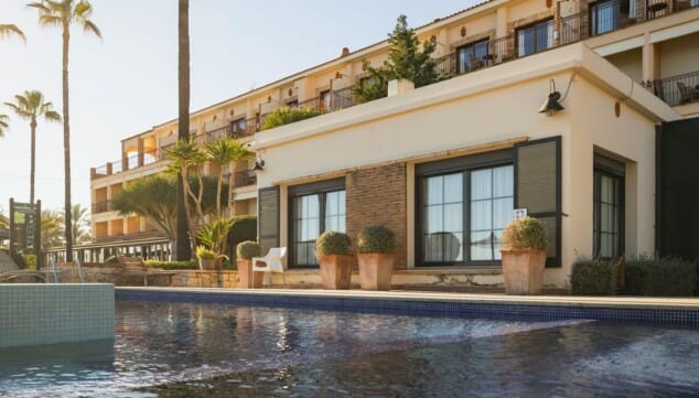 Ni ruidos ni tráfico: el rincón de Dénia donde ver un atardecer de película y resetear la mente 6 piscina exterior rodeada de zonas verdes a unos pasos de la arena en denia