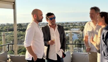 Reencuentro de la sociedad gastronómica en las alturas de Dénia