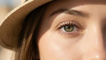 rostro relajado ante la llegada del verano en la marina alta