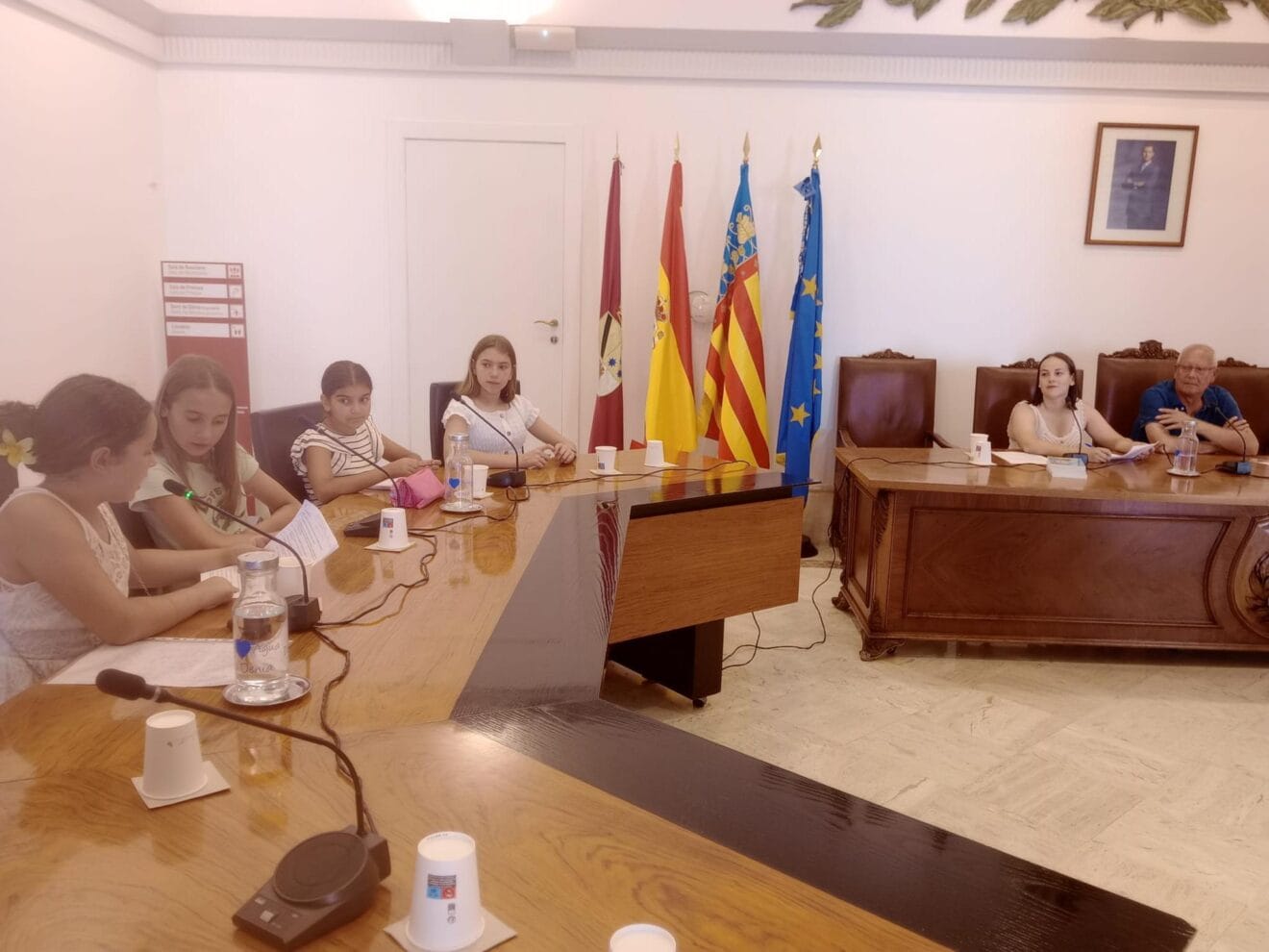 Sesión final del Consell Local de Infancia y Adolescencia (CLIA) en Dénia