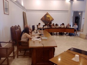 Sesión de clausura del curso del Consell Local de Infancia y Adolescencia (CLIA) de Dénia