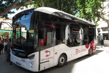 bus denia autobus 100 electrico isuzu movilidad sostenible