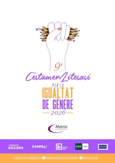 Cartel Certamen Literario por la Igualda de Matria