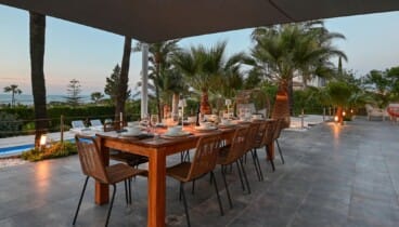 Cenas y comidas al aire libre con vistas inolvidables