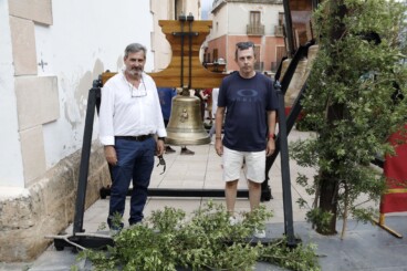 Comienza el montaje en el campanario de la Asunción tras un fin de semana de expectación en Dénia 14