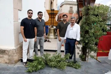 Comienza el montaje en el campanario de la Asunción tras un fin de semana de expectación en Dénia 15