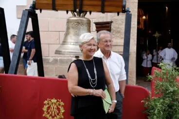 Comienza el montaje en el campanario de la Asunción tras un fin de semana de expectación en Dénia 18