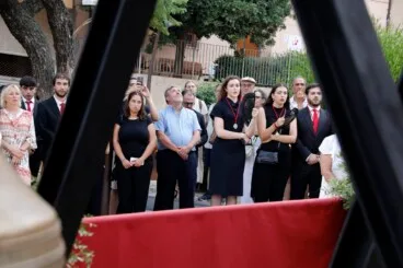 Comienza el montaje en el campanario de la Asunción tras un fin de semana de expectación en Dénia 24