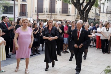 Comienza el montaje en el campanario de la Asunción tras un fin de semana de expectación en Dénia 42