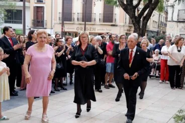 Comienza el montaje en el campanario de la Asunción tras un fin de semana de expectación en Dénia 42