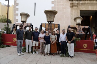 Comienza el montaje en el campanario de la Asunción tras un fin de semana de expectación en Dénia 44