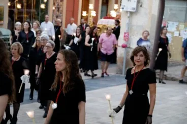 Comienza el montaje en el campanario de la Asunción tras un fin de semana de expectación en Dénia 47