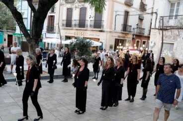 Comienza el montaje en el campanario de la Asunción tras un fin de semana de expectación en Dénia 50
