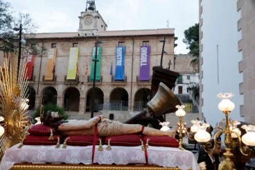 Comienza el montaje en el campanario de la Asunción tras un fin de semana de expectación en Dénia 52