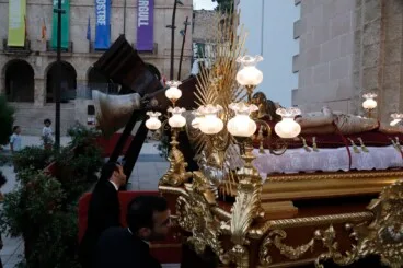 Comienza el montaje en el campanario de la Asunción tras un fin de semana de expectación en Dénia 54