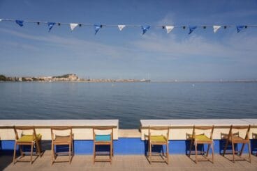 Escenario del D*na Festival Dénia en el paseo de la Marineta Cassiana