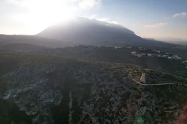el montgo tras la torre del gerro
