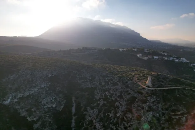 Imatge: El Montgó després de la Torre del Gerro