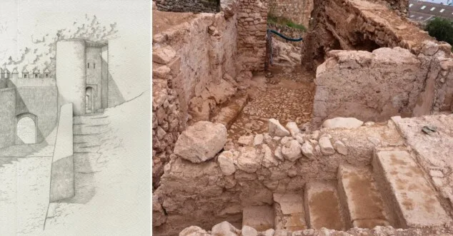 el secreto bajo cuatro metros de escombros en el castell de denia