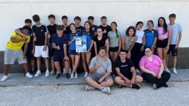 Imagen: El torneo de pádel ha sido diseñado y gestionado por los propios estudiantes