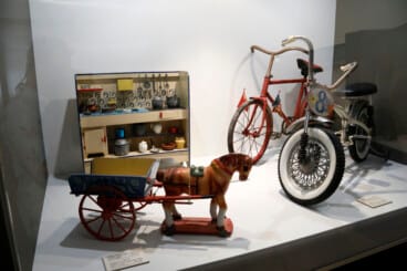 Parte de la colección de juguetes de Jaime Gavilà en el Museo de los Juguetes de Dénia