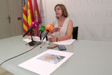 Maria Josep Ripoll durant la roda de premsa