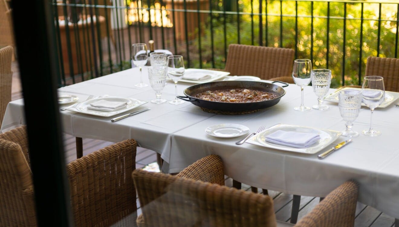 Paella y fideuà con vistas