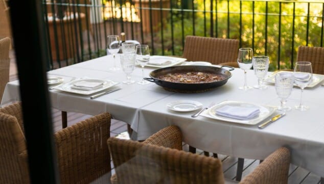 paella y fideua con vistas