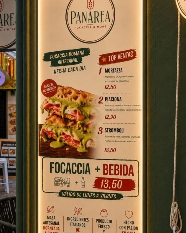 Panarea Focaccia & More 5 Imagen: Panarea focaccia & more