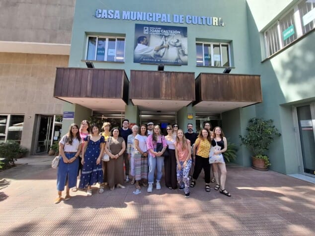 participantes del curso formativo de la xarxa jove en denia