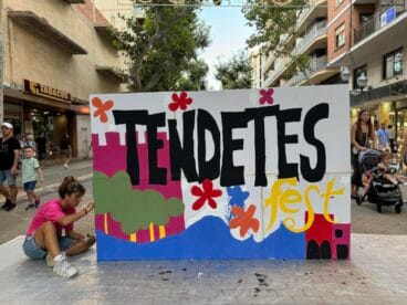 Preparativos para el Tendetes Fest en Dénia