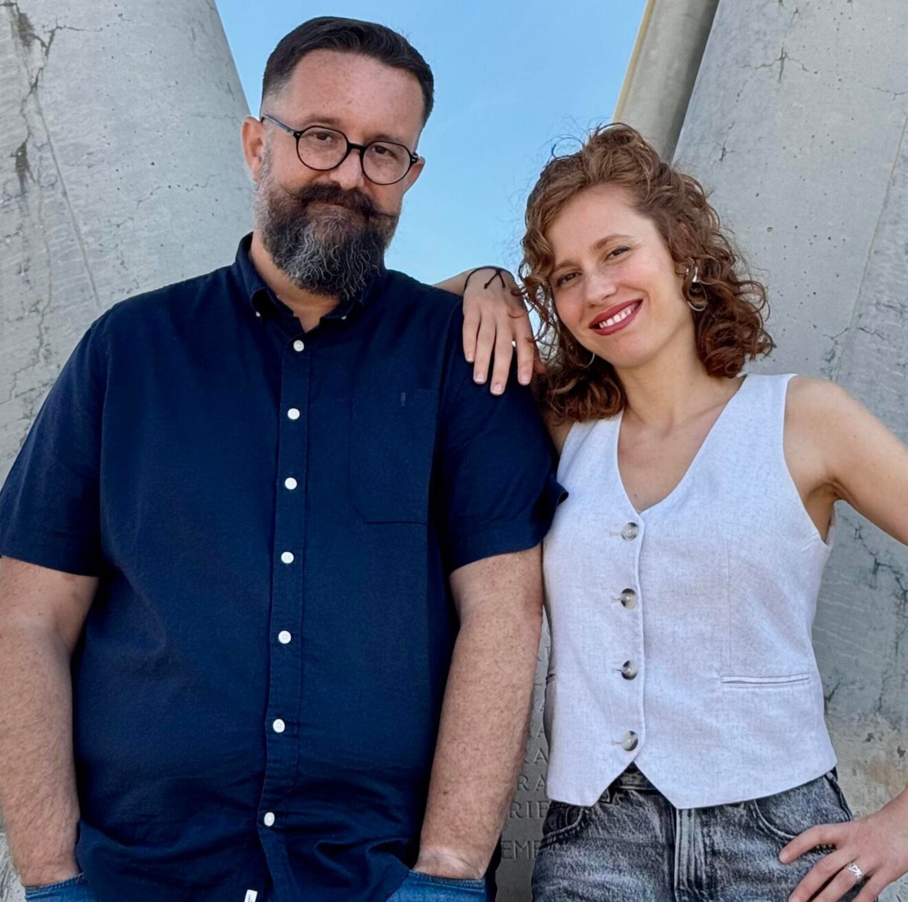 Àngel Lozano y Emma Romero, integrantes del grupo musical l'Ensomni