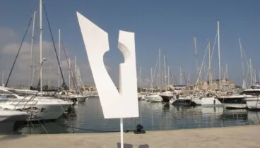 Artistas del concurso Esculturas frente al mar de Dénia
