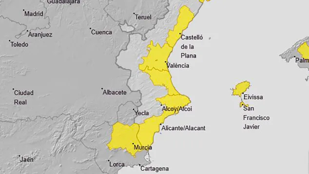 La ola de calor aún no ha terminado: otro aviso de la AEMET en el último golpe a la Marina Alta 8 avisos activos en la comunitat valenciana sabado 25 de julio 2026