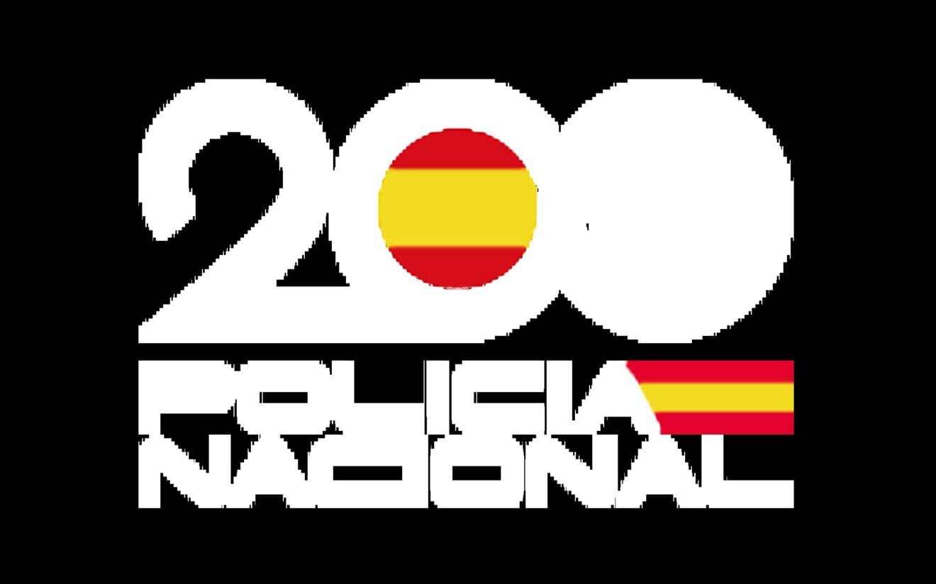 Banner gráfico con bandera de España