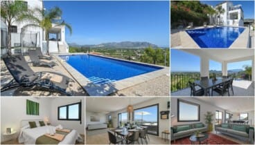 Casa Zoe La villa en Pedreguer con piscina privada y vistas al mar para unas vacaciones perfectas